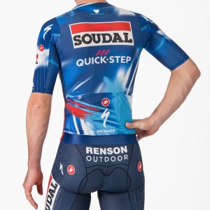 Herren Castelli Soudal Quick-Step 2025 Aero Race 8S trikot Radtrikot Kaufen Herren Castelli Soudal Quick-Step 2025 Aero Race 8S trikot Radtrikot Kaufen
