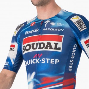Herren Castelli Soudal Quick-Step 2025 Aero Race 8S trikot Radtrikot Kaufen Herren Castelli Soudal Quick-Step 2025 Aero Race 8S trikot Radtrikot Kaufen