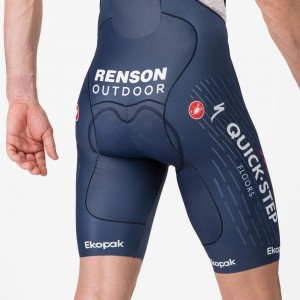 Herren Castelli Soudal Quick-Step 2025 Free Aero Race S tragerhose Radtrikot Kaufen