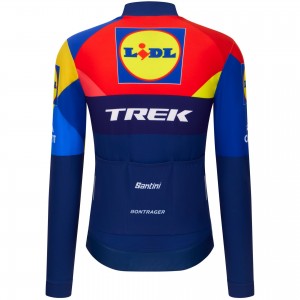 Herren Santini Lidl Trek 2025 langarm trikot Radtrikot Kaufen Herren Santini Lidl Trek 2025 langarm trikot Radtrikot Kaufen