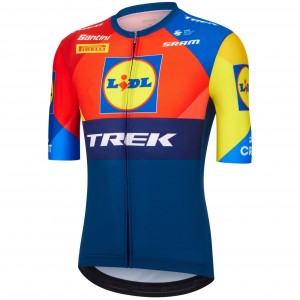 Herren Santini Lidl Trek 2025 trikot Radtrikot Kaufen