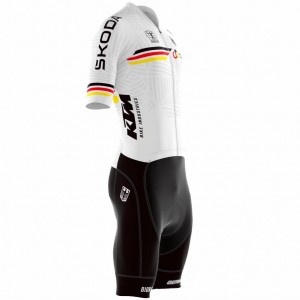 Herren Bioracer Deutsche Nationalmannschaft 2025 Icon Race Body Radtrikot Kaufen