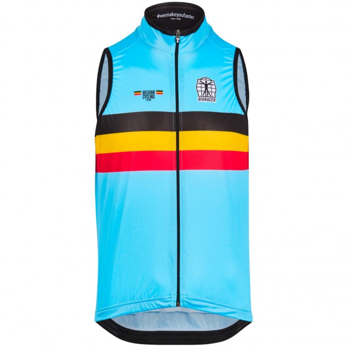 Herren Bioracer Belgischen National 2025 Icon weste Radtrikot Kaufen