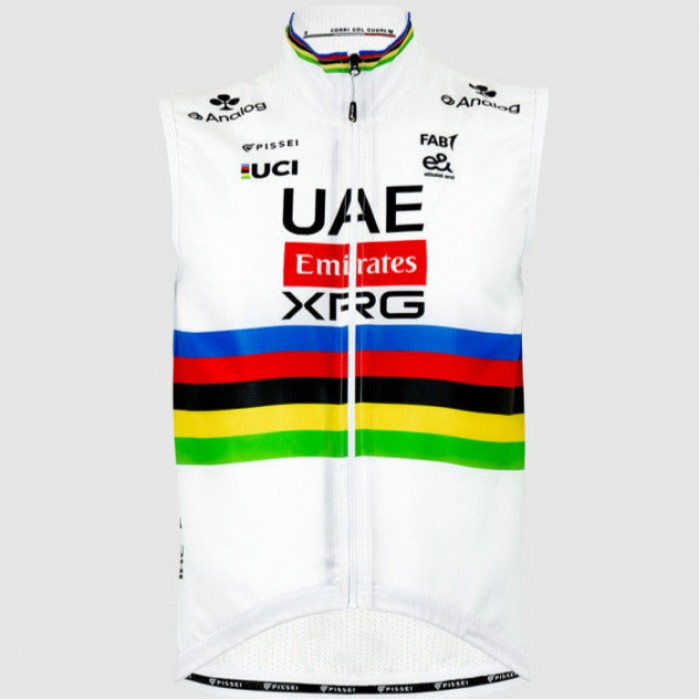 Herren Pissei UAE Team Emirates 2025 weste-Tadej Pogacar Radtrikot Kaufen