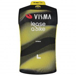 Herren Weste Team Visma Lease a bike 2025 Wind The Swarm-Tdf Radtrikot Kaufen