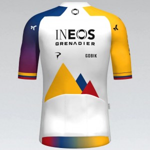 Herren Gobik Ineos Grenadiers 2025 Odyssey trikot-Colombia Radtrikot Kaufen Herren Gobik Ineos Grenadiers 2025 Odyssey trikot-Colombia Radtrikot Kaufen