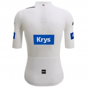 Herren Weiße Trikot Tour de France 2025 Offiziell Radtrikot Kaufen