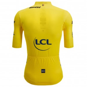Herren Gelbes Trikot Tour de France 2025 Offiziell Radtrikot Kaufen