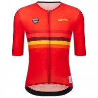 Herren Santini UCI Weltmeister 2025 trikot-Spanien Radtrikot Kaufen