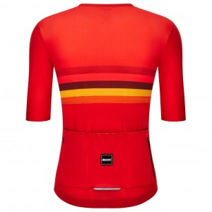 Herren Santini UCI Weltmeister 2025 trikot-Spanien Radtrikot Kaufen