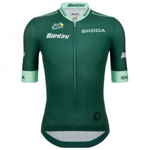 Herren Trikot Santini Grün Tour de France 2025 Offiziell Radtrikot Kaufen Herren Trikot Santini Grün Tour de France 2025 Offiziell Radtrikot Kaufen