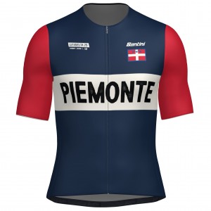 Herren Santini Vuelta Espana 2025 trikot-Grand Salida Piemonte Radtrikot Kaufen Herren Santini Vuelta Espana 2025 trikot-Grand Salida Piemonte Radtrikot Kaufen