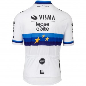 Herren Team Visma Lease a bike 2025 trikot-Europameister Radtrikot Kaufen Herren Team Visma Lease a bike 2025 trikot-Europameister Radtrikot Kaufen