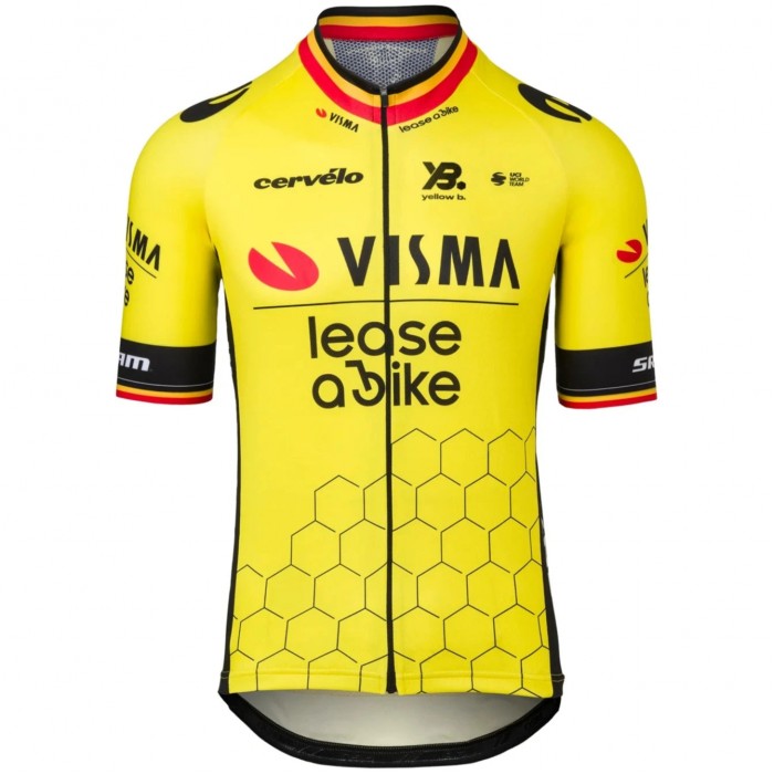 Herren Team Visma Lease a bike 2025 trikot-Wout Van Aert Radtrikot Kaufen Herren Team Visma Lease a bike 2025 trikot-Wout Van Aert Radtrikot Kaufen