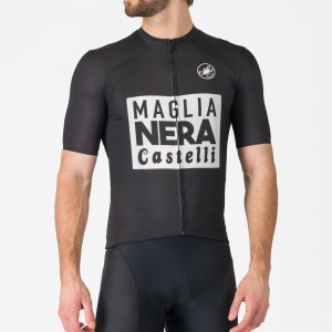 Herren Vintage Trikot Giro d'Italia 2025-Schwarz Radtrikot Kaufen