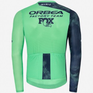 Herren Hiru Orbea Factory Team 2025 Lab Aero langarm trikot Radtrikot Kaufen Herren Hiru Orbea Factory Team 2025 Lab Aero langarm trikot Radtrikot Kaufen