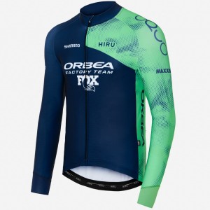 Herren Hiru Orbea Factory Team 2025 Core langarm trikot Radtrikot Kaufen