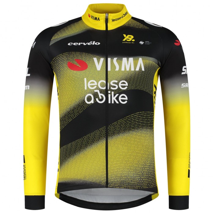 Herren Team Visma Lease a bike 2025 The Swarm langarm trikot-Tdf Radtrikot Kaufen Herren Team Visma Lease a bike 2025 The Swarm langarm trikot-Tdf Radtrikot Kaufen