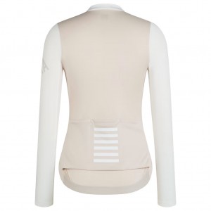 Damen Rapha Pro Team Lightweight frau langarmtrikot-Weiss Radtrikot Kaufen