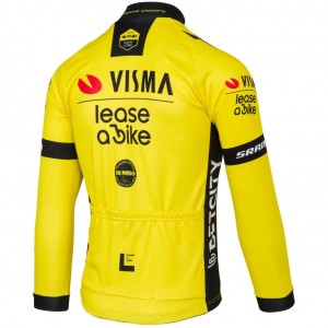 Herren Team Visma Lease a bike 2025 langarm trikot Radtrikot Kaufen