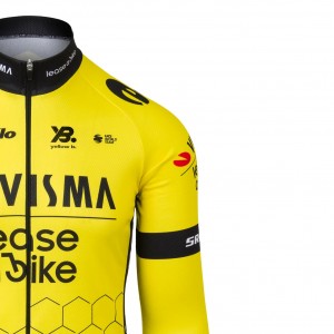 Herren Team Visma Lease a bike 2025 langarm trikot Radtrikot Kaufen