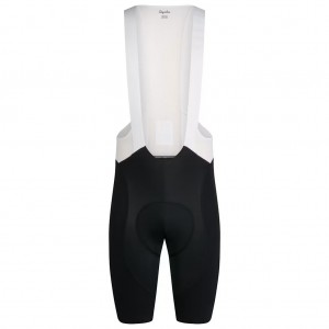 Herren Rapha Pro Team 3 tragerhose-Schwarz weiss Radtrikot Kaufen