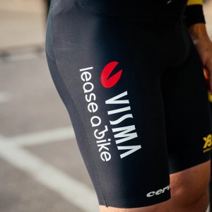 Herren Team Visma Lease a bike 2025 Premium tragerhose Radtrikot Kaufen