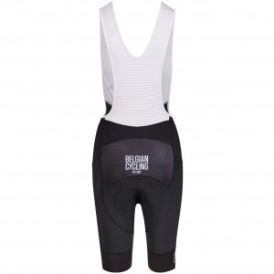 Damen Bioracer Belgische Nationalmannschaft 2025 Icon frau tragerhosen Radtrikot Kaufen