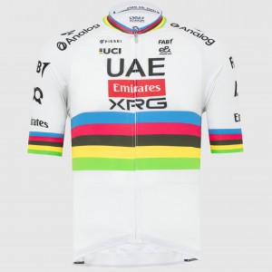 Herren UAE Team Emirates 2025 Pissei trikot-Tadej Pogacar Radtrikot Kaufen