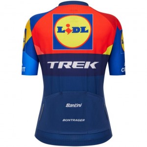 Damen Santini Lidl Trek 2025 frau trikot Radtrikot Kaufen Damen Santini Lidl Trek 2025 frau trikot Radtrikot Kaufen