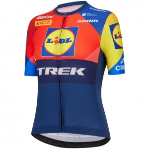 Damen Santini Lidl Trek 2025 frau trikot Radtrikot Kaufen Damen Santini Lidl Trek 2025 frau trikot Radtrikot Kaufen