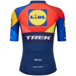 Herren Santini Lidl Trek 2025 Aero trikot Radtrikot Kaufen