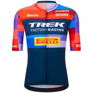 Herren Santini Trek Factory Racing 2025 trikot Radtrikot Kaufen Herren Santini Trek Factory Racing 2025 trikot Radtrikot Kaufen