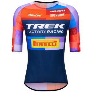 Herren Santini Trek Factory Racing 2025 XC trikot Radtrikot Kaufen Herren Santini Trek Factory Racing 2025 XC trikot Radtrikot Kaufen