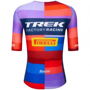 Herren Santini Trek Factory Racing 2025 XC trikot Radtrikot Kaufen Herren Santini Trek Factory Racing 2025 XC trikot Radtrikot Kaufen