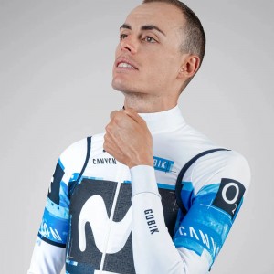 Herren Gobik Movistar 2025 Plus 2.0 weste Radtrikot Kaufen