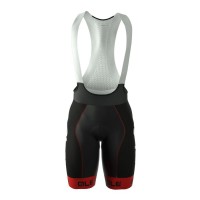 2016 Ale Graphics PRR Bermuda rot Fahrradbekleidung Kurz Trägerhose Radtrikot Kaufen