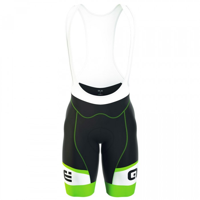 2016 ALE FORMULA 1.0 LOGO Kurz Trägerhose-Schwarz Grün Radtrikot Kaufen