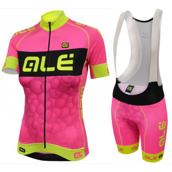 2016 Damen Ale Graphics PRR New Bubbles Pink Fahrradbekleidung Satz Fahrradtrikot Kurzarm Trikot und Kurz Trägerhose Radtrikot Kaufen 2016 Damen Ale Graphics PRR New Bubbles Pink Fahrradbekleidung Satz Fahrradtrikot Kurzarm Trikot und Kurz Trägerhose Radtrikot Kaufen