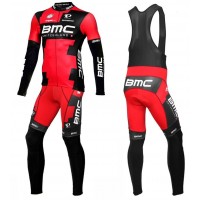 2016 BMC Racing Team Pro LTD Fahrradbekleidung Satz Radtrikot Langarm+Lang Trägerhose Radtrikot Kaufen