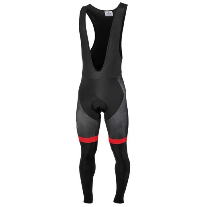2016 Bianchi Milano Sorisole Schwarz-Rot Lang Trägerhose Radtrikot Kaufen