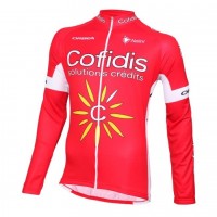 2016 Cofidis Team Radtrikot Langarm Radtrikot Kaufen