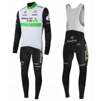 2016 Team Dimension Date Weiß Fahrradbekleidung Satz Radtrikot Langarm+Lang Trägerhose Radtrikot Kaufen