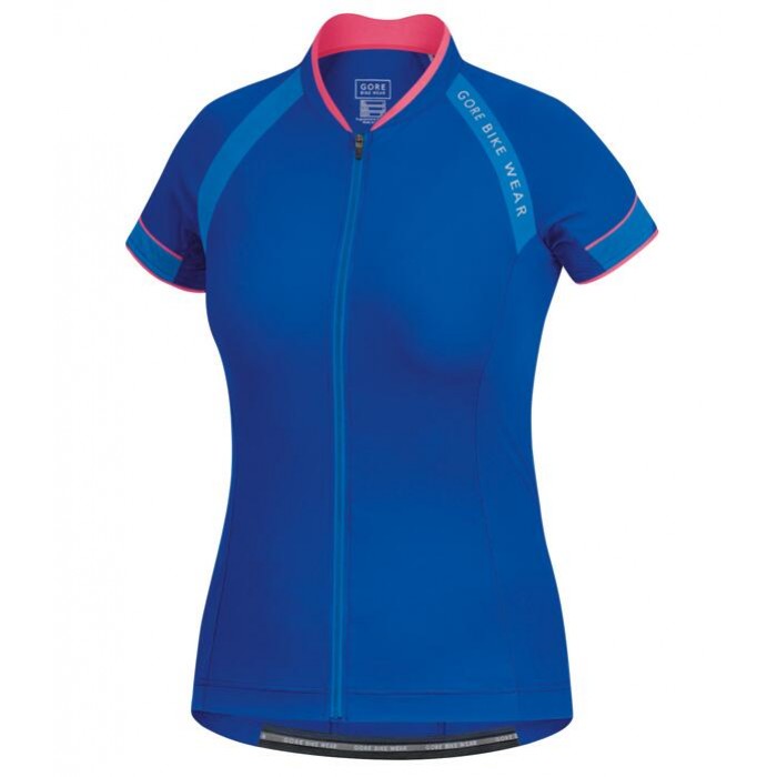 2016 GORE Radtrikot Kurzarm Damen Power 3.0 blau Radtrikot Kaufen