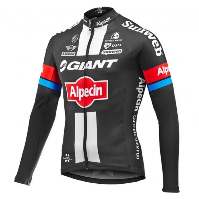 2016 Team Giant-Alpecin Radtrikot Langarm Radtrikot Kaufen