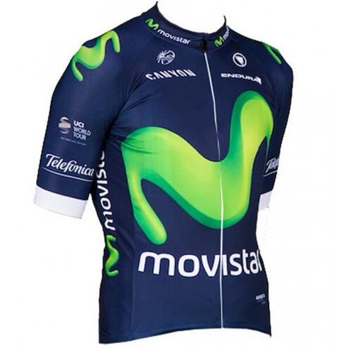 2016 Movistar Fahrradbekleidung Kurzarm Radtrikot Radtrikot Kaufen