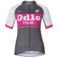 2016 Odlo Ride Damen schwarz Fahrradbekleidung Kurzarm Radtrikot Radtrikot Kaufen