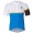 2016 Odlo Kamikaze Weiß blau Fahrradbekleidung Kurzarm Radtrikot Radtrikot Kaufen