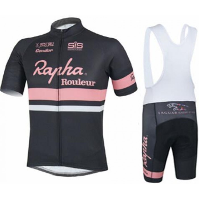 2016 Rapha Fahrradbekleidung Satz Fahrradtrikot Kurzarm Trikot und Kurz Trägerhose Radtrikot Kaufen