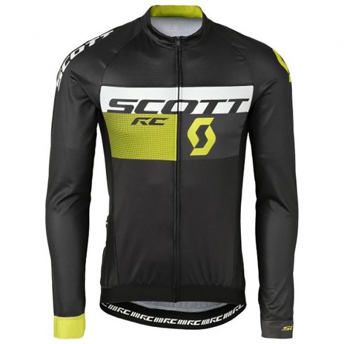 2016 Scott RC Schwarz-Gelb Radtrikot Langarm Radtrikot Kaufen 2016 Scott RC Schwarz-Gelb Radtrikot Langarm Radtrikot Kaufen